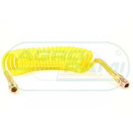Przewód spiralny PUR M22 /żółty/ PBC002 4,5M