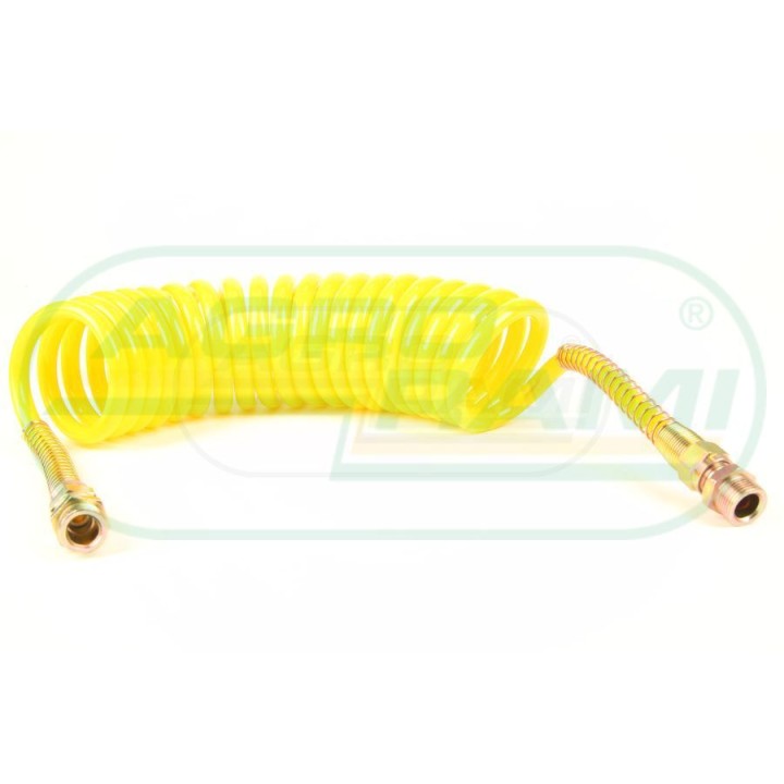 Przewód spiralny PUR M22 /żółty/ PBC002 4,5M
