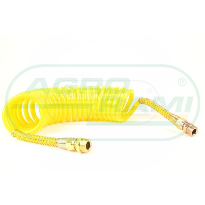 Przewód spiralny PUR M22 /żółty/ PBC002 4,5M