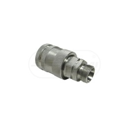 Szybkozłącze hydrauliczne gniazdo M22x1,5 gwint zewnętrzny EURO PUSH-PULL 9100822G ISO 7241-A WARYŃSKI Waryński