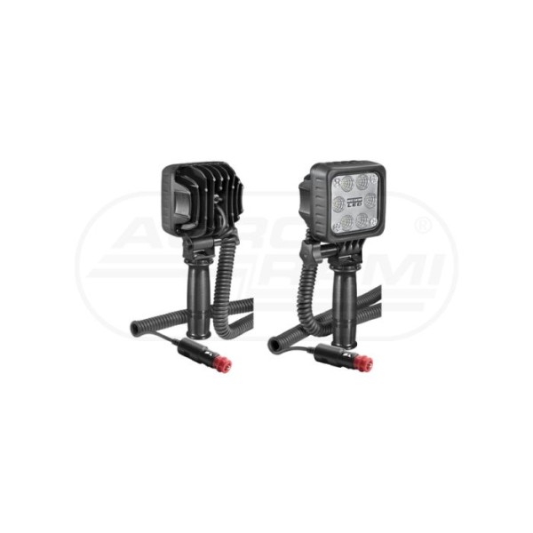 Lampa robocza LED+przewód spiralny