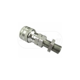 Szybkozłącze hydrauliczne gniazdo long M18x1,5 gwint zewnętrzny EURO 9100818GL ISO 7241-A WARYŃSKI Waryński