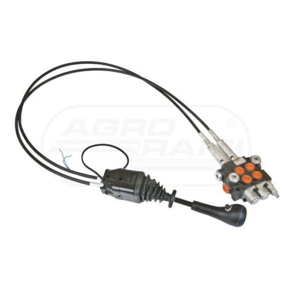 Rozdzielacz 2 sekcyjny+ joystik elektryczny
