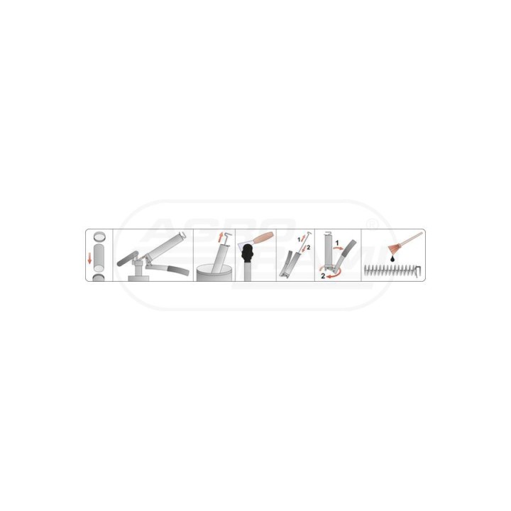 Smarownica ręczna YATO 600 gr YT07044