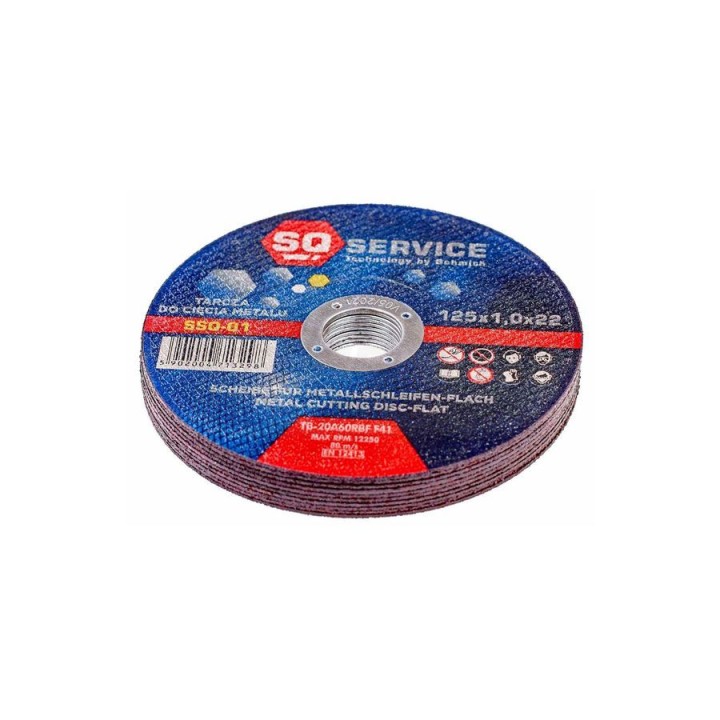Tarcza do cięcia metalu SQ Schmith 125x1,0mm SSQ-01 SCHMITH