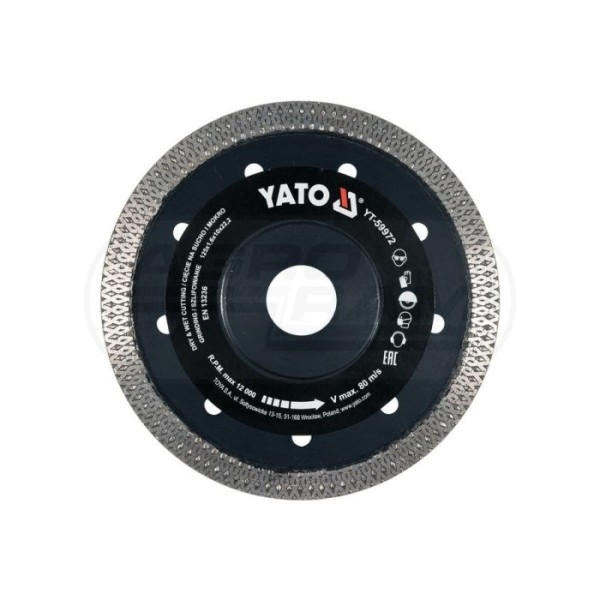 Tarcza diamentowe 125mm do cięcia ceramiki