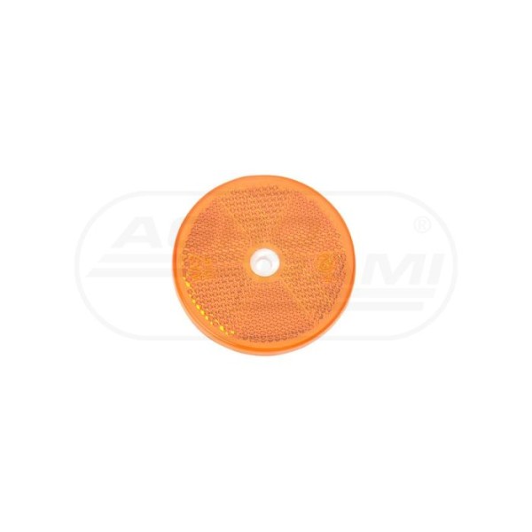 Odblask fi 61 boczny z otworem