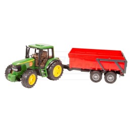 Traktor John Deere 6920 z czerwoną przyczepą Bruder 02057 BR02057 BRUDER