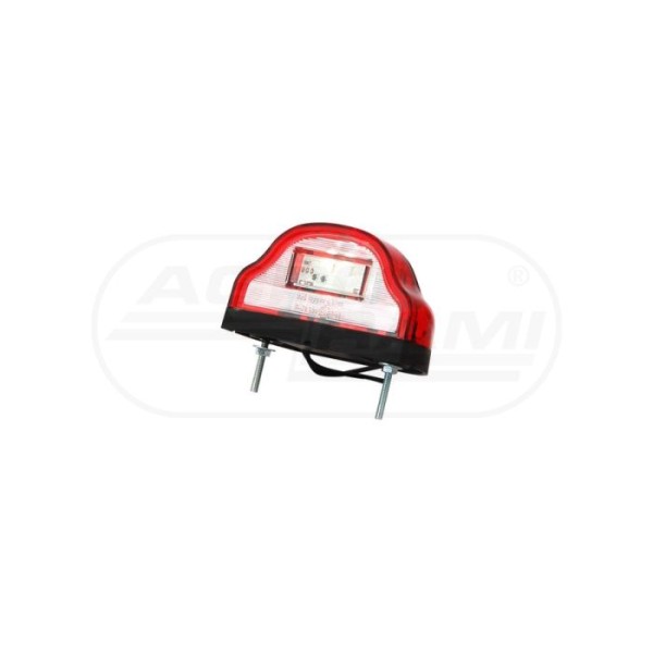Lampa zespolona tylna, 12V-24V + przewody 17cm LgY-S 0,75mm2, diody