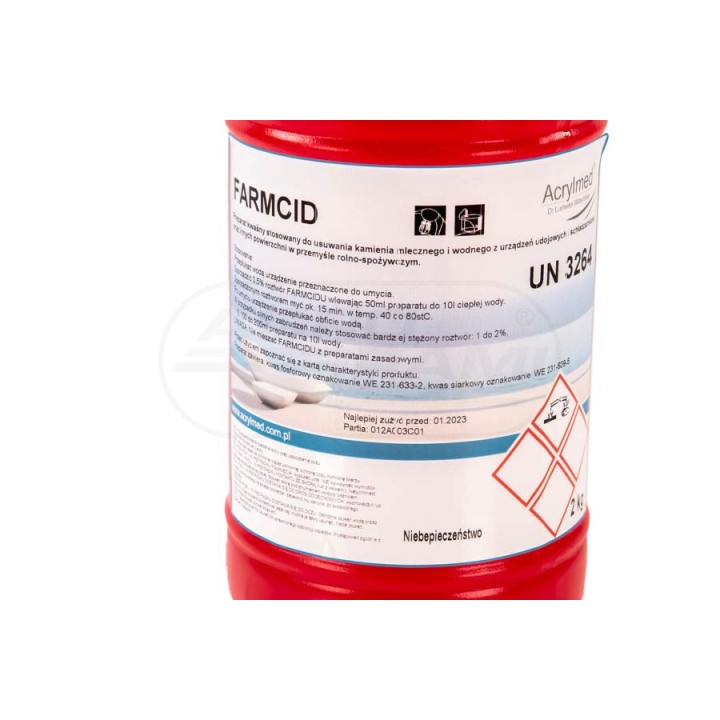 Płyn kwaśny 4870026T FARMCID 2 KG. ACRYLMED