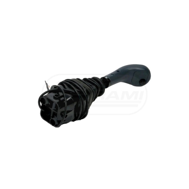 Joystick pod linki zakończone widełkami z 1 przełącznikiem (z przyciskiem na widełki .IP-6029.JOYSTICKW)  /Waryński W-JOYSTICK-W