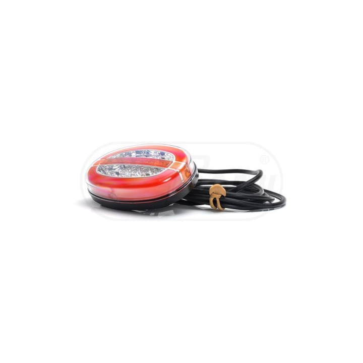 Lampka zespolona pozycyjna tylna ,kierunku jazdy i hamowania W205D 12V/24V LED 1432D L/P WAŚ