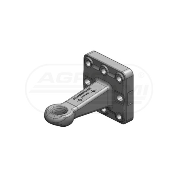 Zaczep flanszowy Fi40 , 145x145 Scharmueller