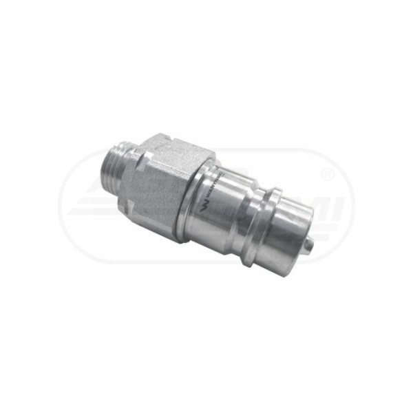 Szybkozłącze hydrauliczne wtyczka M18x1,5 gwint zewnętrzny EURO
