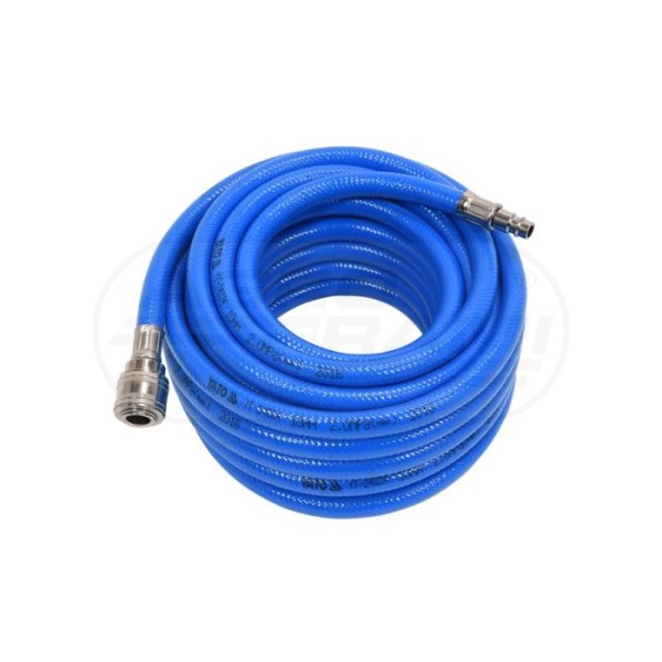 Wąż pneumatyczny PCV z szybkozłączem 10mmx10m