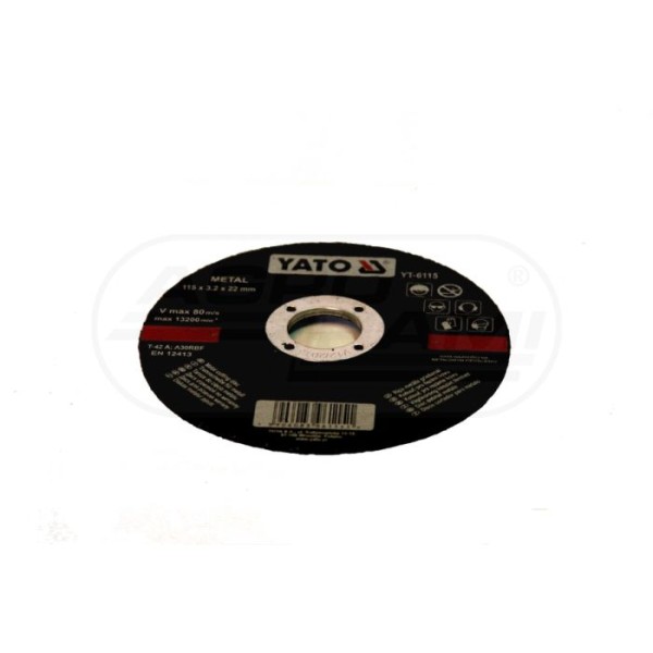 Tarcza do metelu 115x3