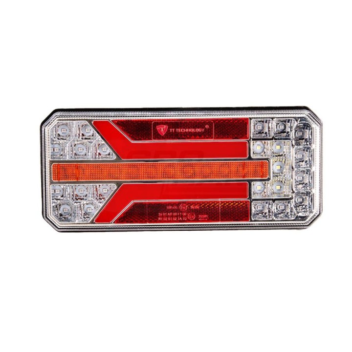 Lampa zespolona tylna LED - lewa 12-24 V TT TECHNOLOGY TT.12555 TT.12555 L