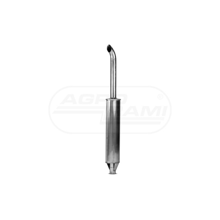 Tłumik wydechowy INOX GIETY MTZ 80,82A Prona 601205015A2 .  STAL NIERDZEWNA POWER SILENCER