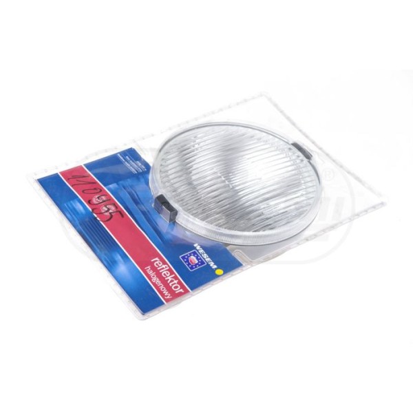 Reflektor halogenowy biały przeciwmgłowy + żarówka 24V