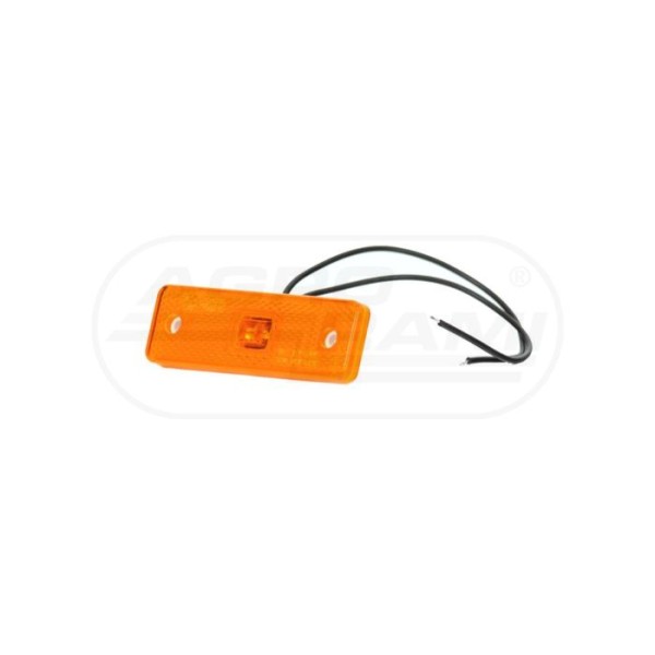 Lampa zespolona pozycyjna boczna, 12V-24V + przewody 22cm LgY-S 0,75mm2