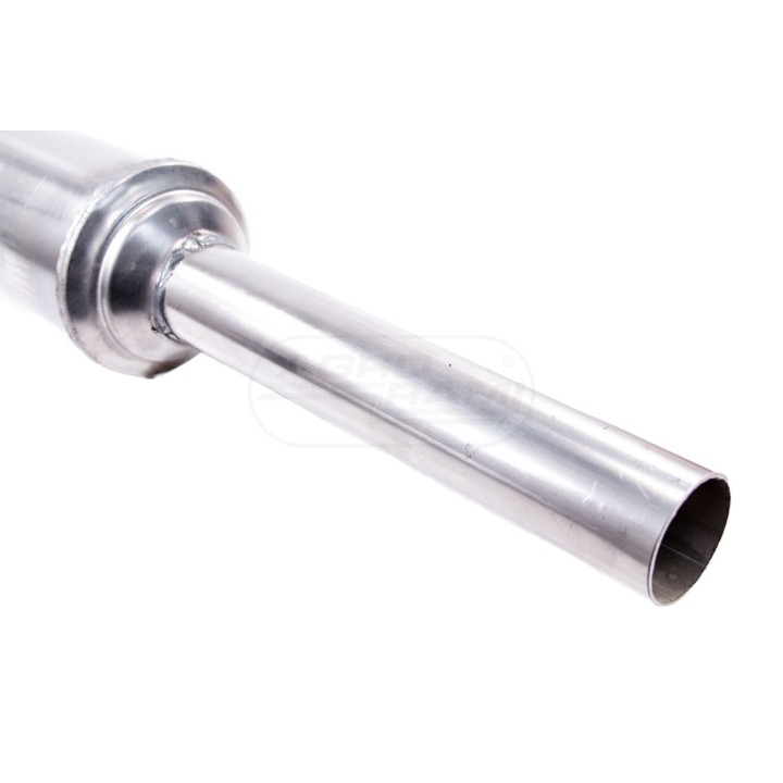 Tłumik okrągły długi prosty wylot INOX 461515001 , 95364 , DŁ -1290 MM. POWER SILENCER