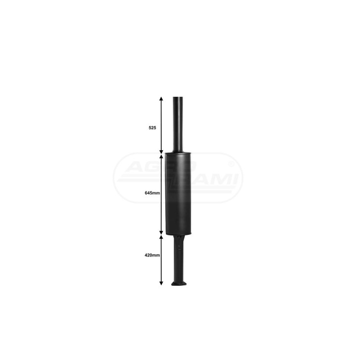 Tłumik TURBO 89014040A, POWER SILENCER