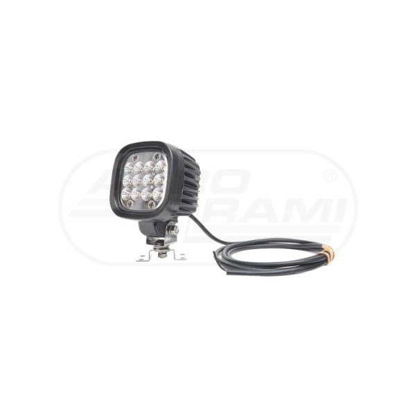 Lampa robocza LED (światło rozproszone), jednofunkcyjna, 12V-24V + przewody 250cm YLY-S 2x1,5mm2, diody