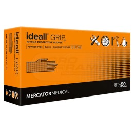 Rękawiczki NITRILE GRIP+XL - paczka 50 sztuk Schmith SNIM-GRIP-XL SCHMITH
