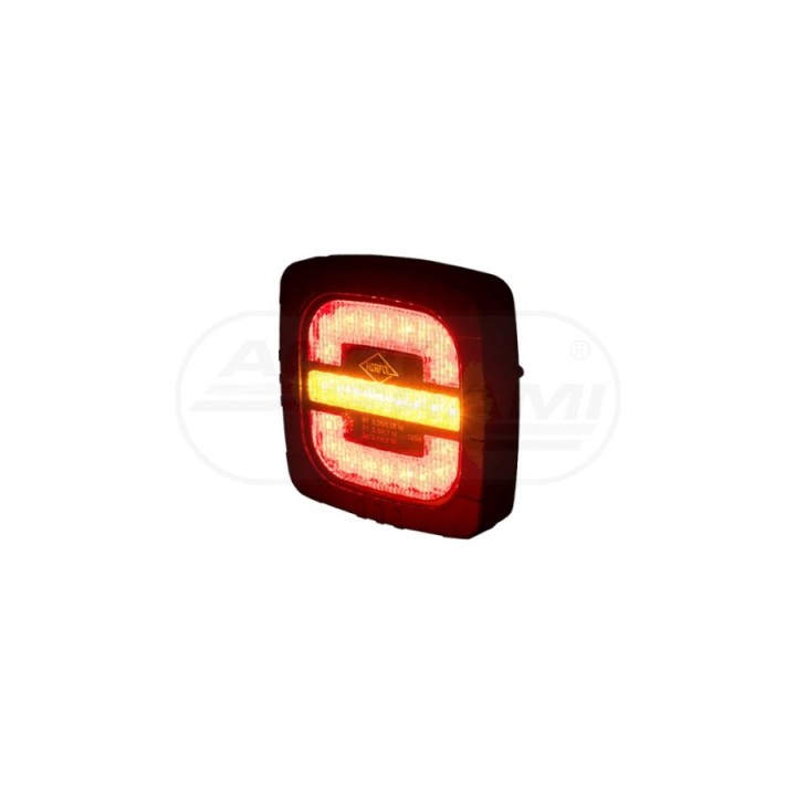 Lampa zespolona tylna HOR 118A (światło pozycyjne tylne i hamowania) LZD 2800 HORPOL