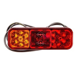 Lampa zespolona tylna HOR 126, diodowa 12/24 , przewód 4x0,5 mm2 dłu. 2m LZD2832 HORPOL