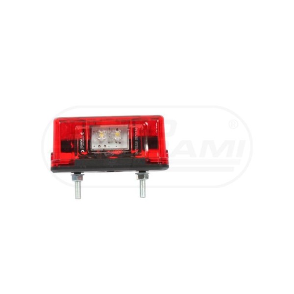 Lampa tylna zespolona, 12V-24V + przewody 20cm LgY-S 0,75mm2, diody