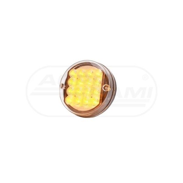 Lampa tylna kierunku jazdy, jednofunkcyjna, 24V + przewody 38cm LgY-S 0,75mm2, diody