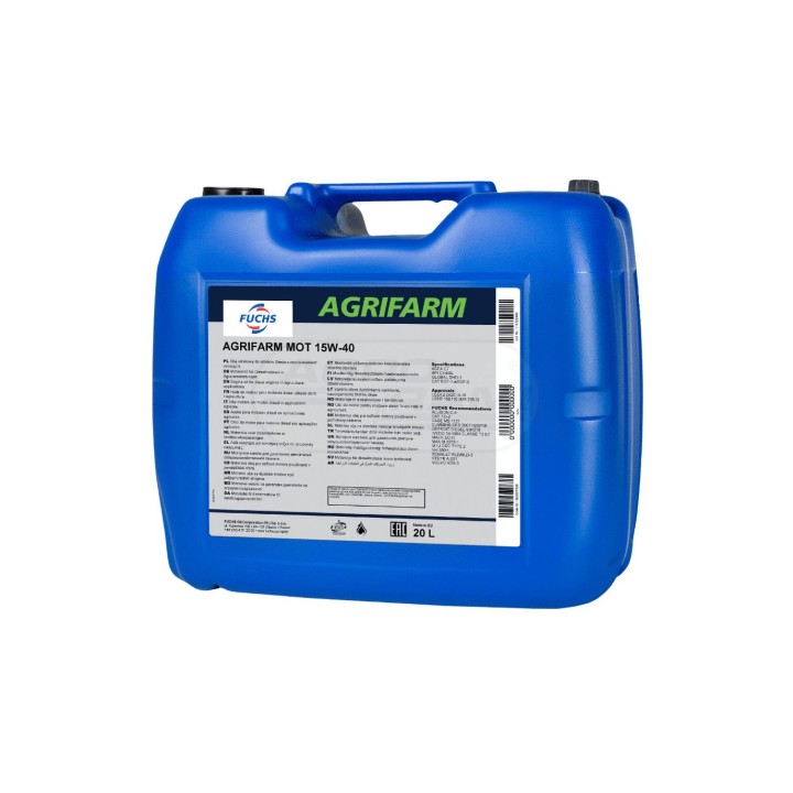 Olej FUCHS AGRIFARM MOT LA 15W40 LA 20 L.