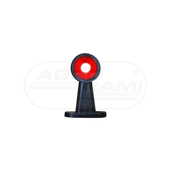 Lampa zespolona obrysowa przednio-tylna, 12V-24V + przewody 27cm LgY-S 0,75mm2, diody