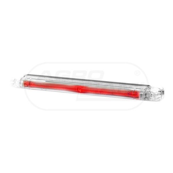 Lampa obrysowa tylna bez zawiasu, 12V-24V + przewody 38cm LgY-S 0,75mm2, diody