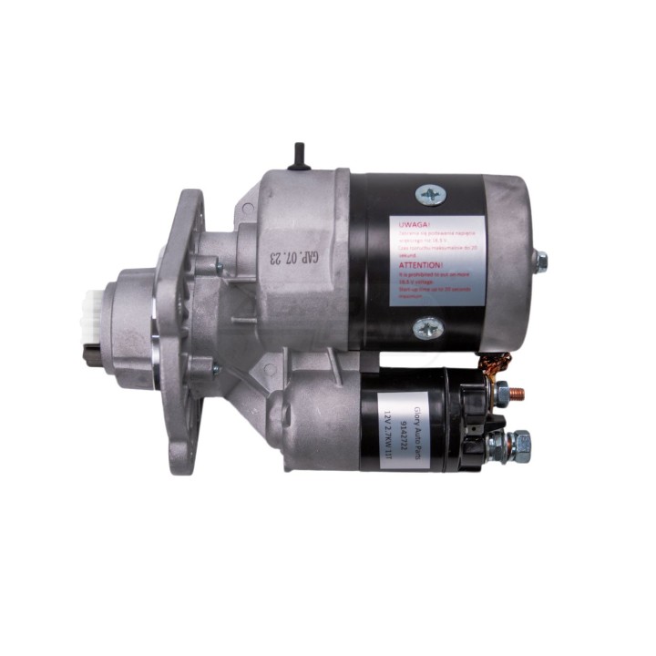 Rozrusznik z reduktorem 12V 2,7 KW 11Z 46657003 GLORY EXCELLENCE