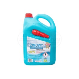 Płyn do spryskiwaczy zimowy z lejkiem WABA 5L -22*C DE LUXE WaBa