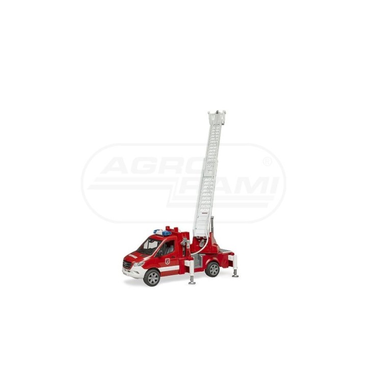 Mercedes Sprinter wóz strażacki z modułem świetlno-dźwiękowym Bruder 02673 BR-02673 BRUDER