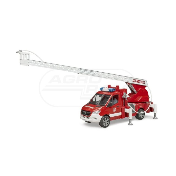 Mercedes Sprinter wóz strażacki z modułem świetlno-dźwiękowym Bruder 02673 BR-02673 BRUDER