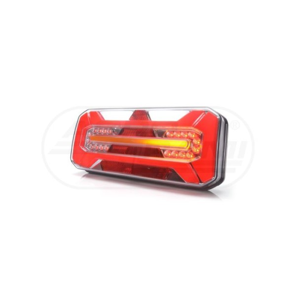 Lampa zespolona tylna W184DD LED 12V24V lewa bez oświetlenia tablicy i światła pozycyjnego bocznego