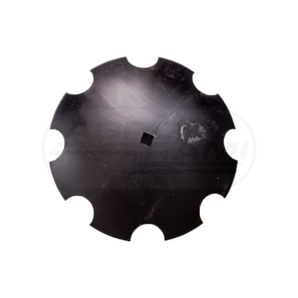 Talerz uzębiony Z-8 fi 560 otwór 30x30 stal borowa Waryński 1279601010, 1202030130