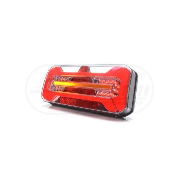 Lampa zespolona tylna W184DD LED 12V24V prawa bez oświetlenia tablicy i światła pozycyjnego bocznego