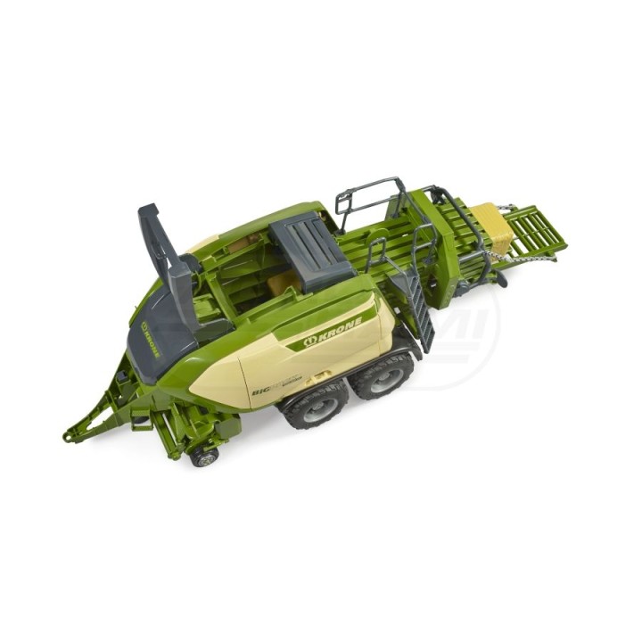 Prasa do słomy Krone BigPack 1290HDP VC z 2 balotami siana Bruder 02033 BR-02033 BRUDER