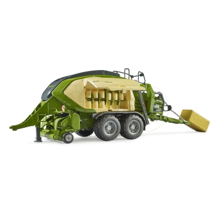 Prasa do słomy Krone BigPack 1290HDP VC z 2 balotami siana Bruder 02033 BR-02033 BRUDER