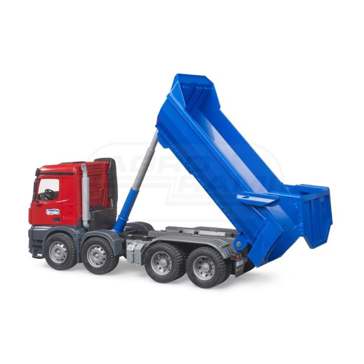 Mercedes Benz Arocs wywrotka niebieska Bruder 03621 BR-03621 BRUDER