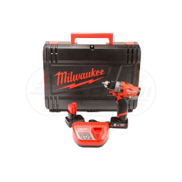 Wiertarko-wkrętarka udarowa Milwaukee M12