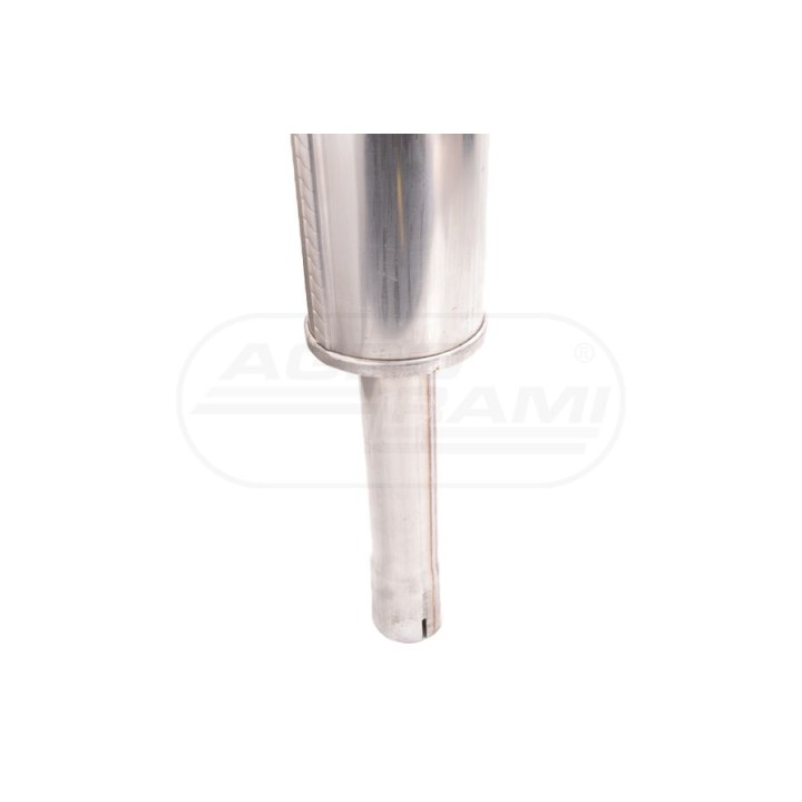 Tłumik wyd.prosty wylot. URSUS 3P INOX 4691402. INOX -STAL- NIERDZEWNA POWER SILENCER