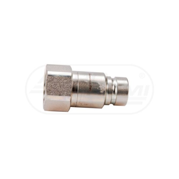 Szybkozłącze hydrauliczne suchoodcinające (rozmiar1/2) wtyczka G3/4"BSP gwint wewnętrzny ISO16028