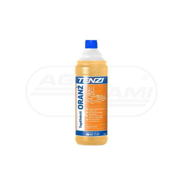 Płyn do mycia płytek, paneli, parkietu, mebli - Topefekt Oranż TENZI 1 L