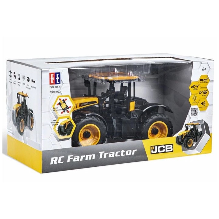 Zdalnie sterowany traktor JCB Farm Tractor RTR Double Eagle E359 DO-E359